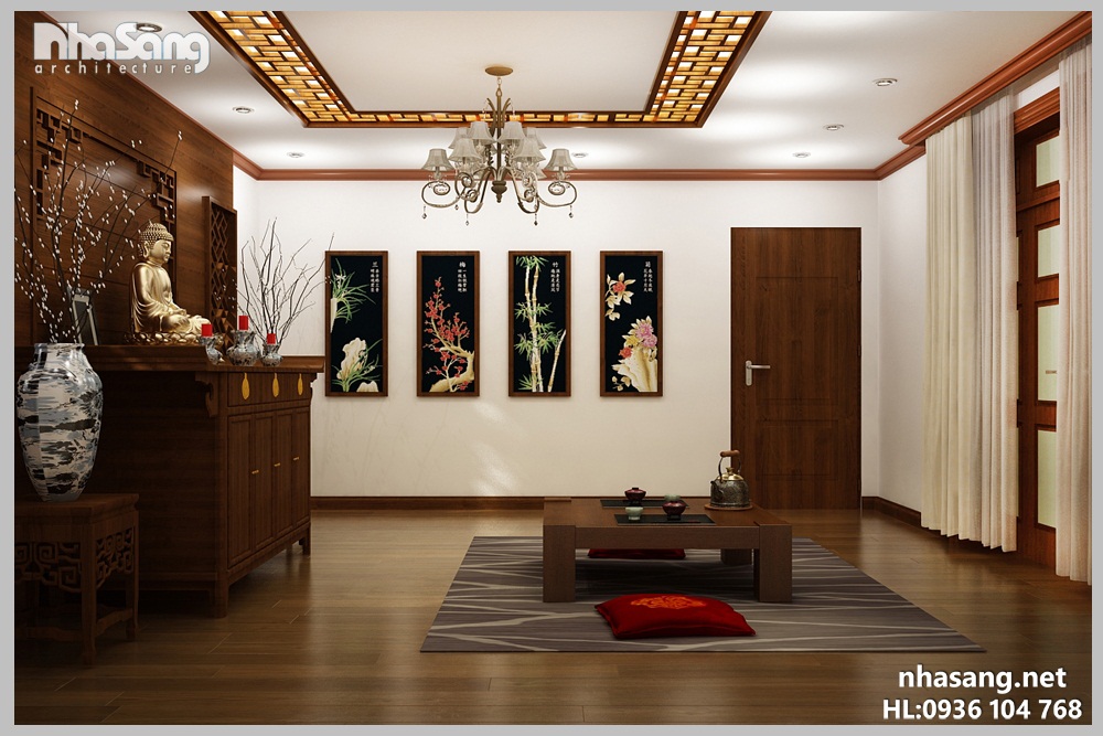 nội thất đẹp - phòng thờ